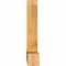 Ekena Millwork Portland Rough Sawn Timber Gable Bracket, Western Red Cedar, 72"W x 36"H x 6"D x 6"F, 12/12 Pitch GBW072X36X0606POR00RWR - alternate 4